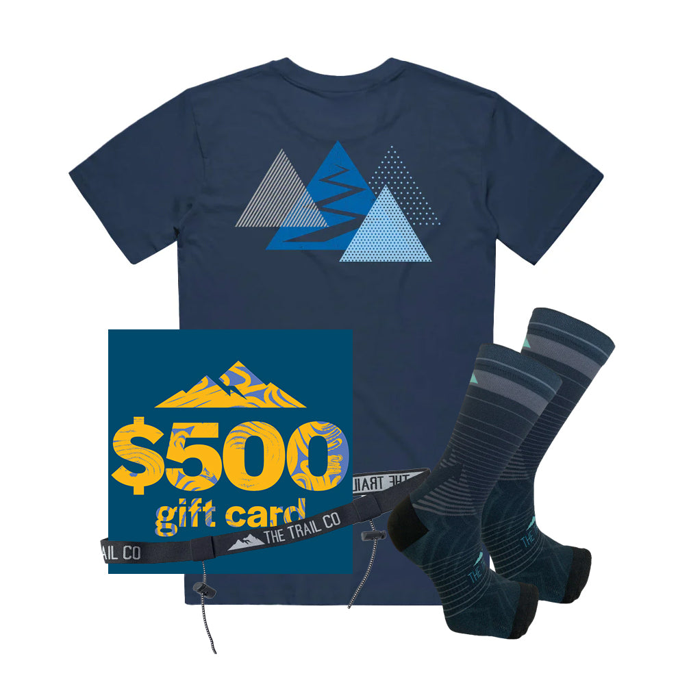 Trail Runner Gift Box Bundle | Navy Hills | Men's