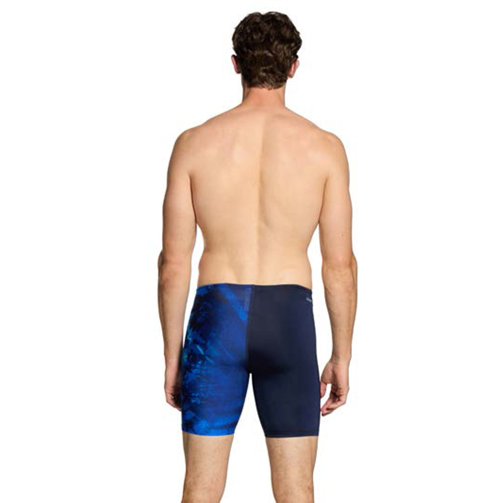 ZOGGS Men's Mid Jammer - Deep Blue Print