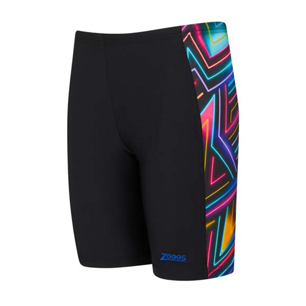 ZOGGS Boy's Panelled Mid Jammer - Reactor Print