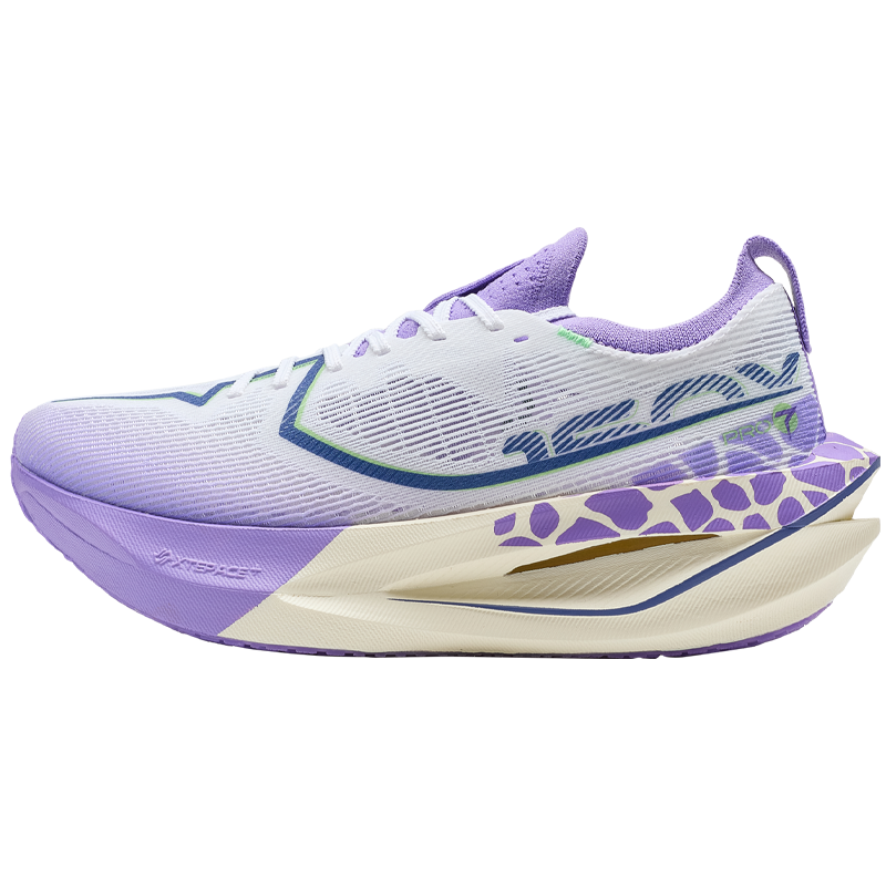 Xtep Women's 160X 7.0 PRO - Classic White/Secret Purple