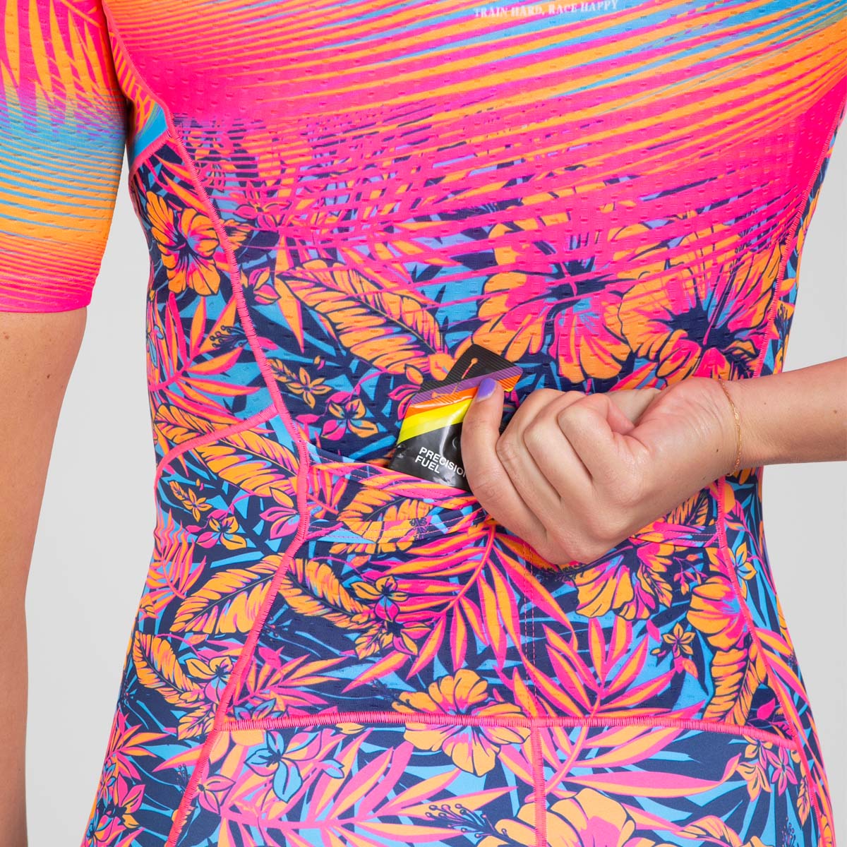 ZOOT Women's Tri AERO FZ Racesuit - Club Aloha