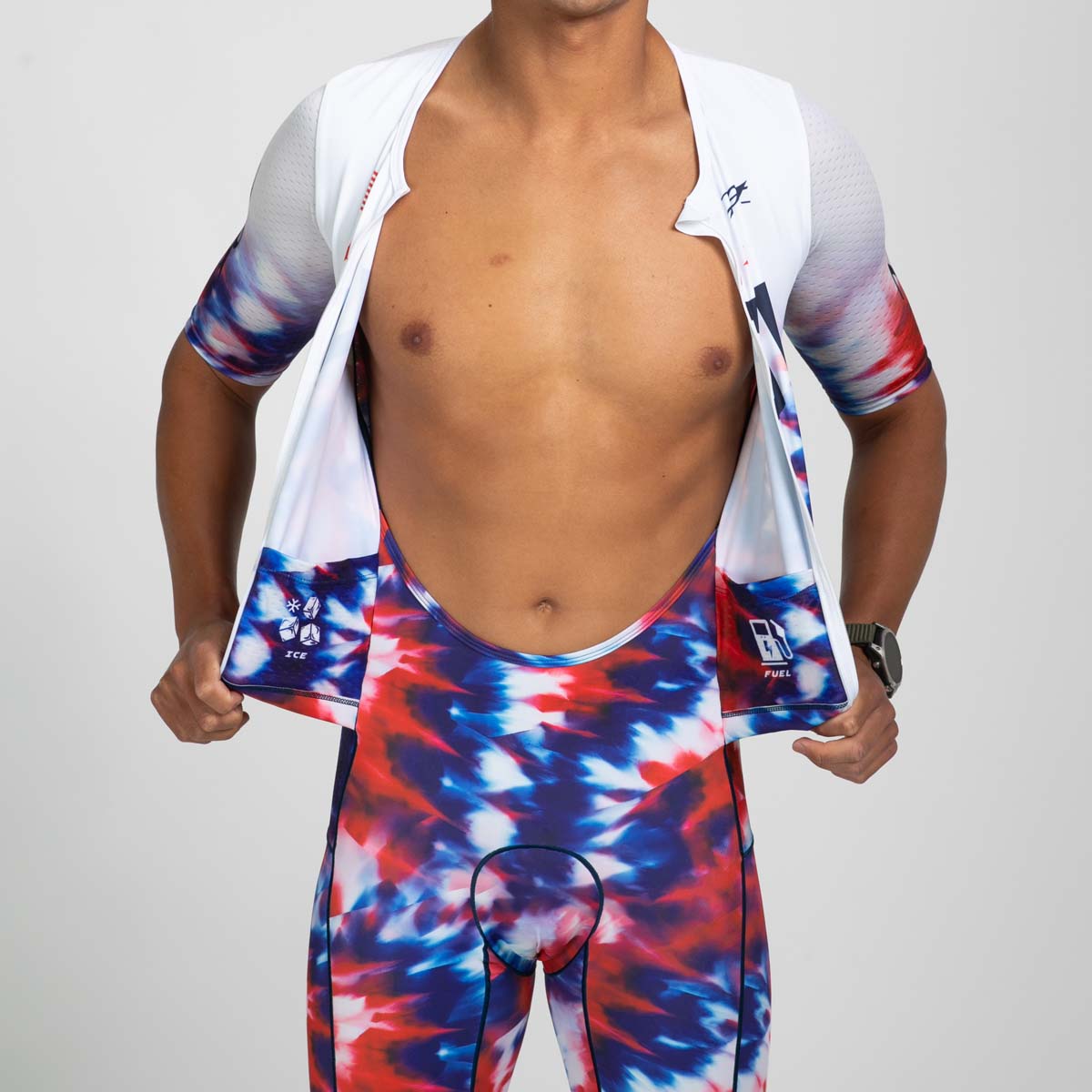 ZOOT Men's Tri Aero FZ Racesuit - Freedom