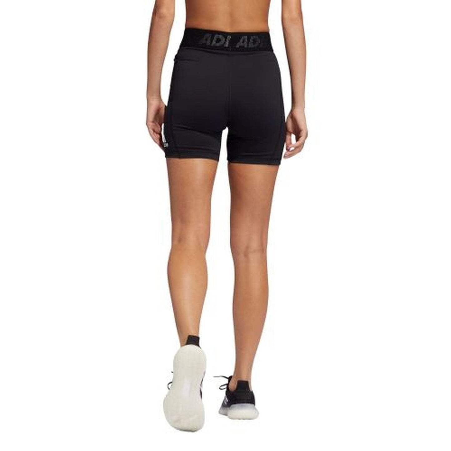 Adidas Womens Techfit Badge of Sport 5-inch Shorts