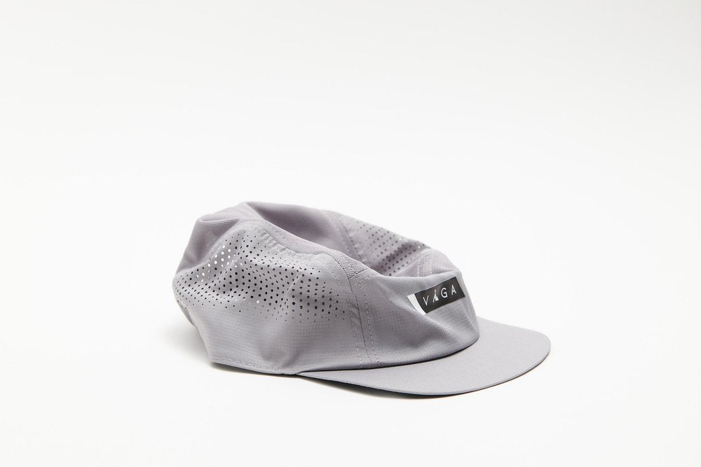 VAGA Feather Racing Cap - Aluminum Grey/Black