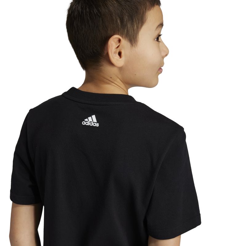 Adidas Boys Essentials Two-Colour Big Logo Tee
