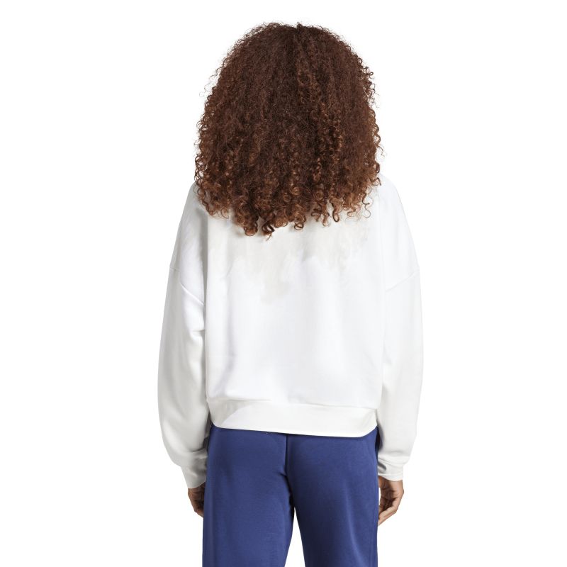 Adidas Womens Essentials Small Logo Feelcozy Sweatshirt