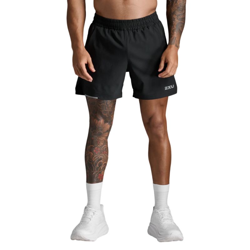 2XU Mens Aero 5-inch Running Shorts