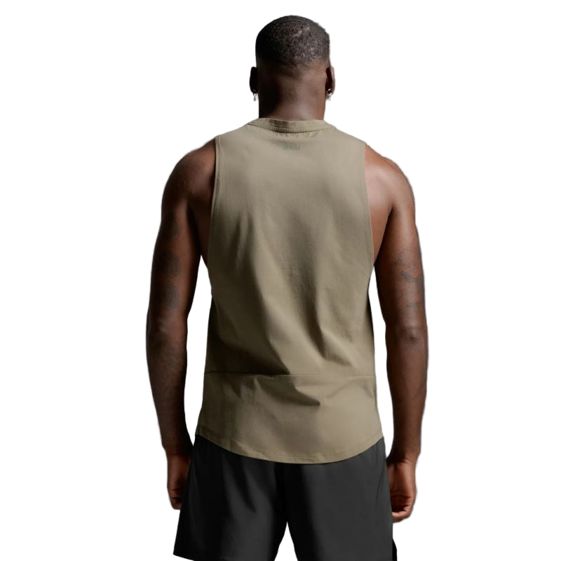 2XU Mens Motion Cotton Flex Tank