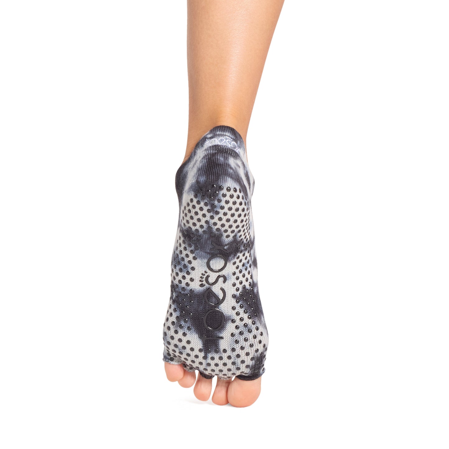 TOESOX Grip Half Toe Bellarina - Vivid Tie Dye