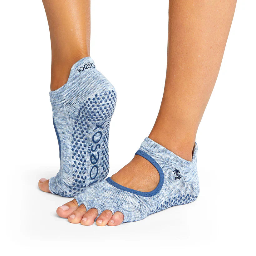 TOESOX Grip Half Toe Bellarina - Deep Sea