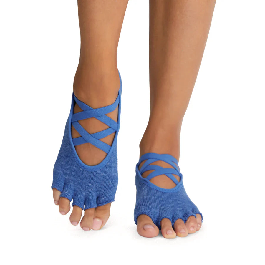TOESOX Grip Half Toe Elle - Royal Blue