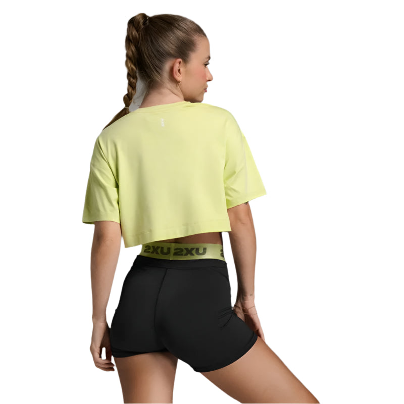 2XU Womens Form Soft Jersey Crop Tee