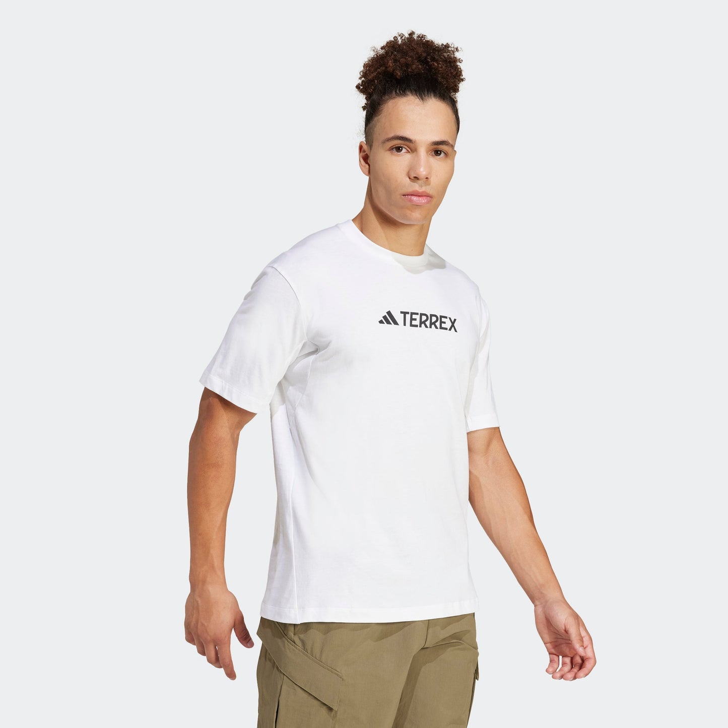 adidas Terrex Logo Tee | White | Mens