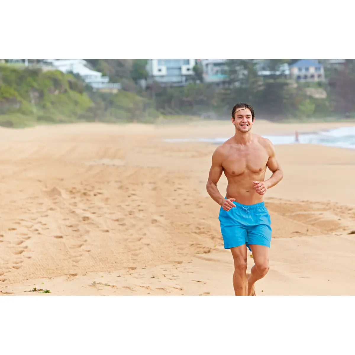 ZOGGS Men's Mosman Washed 15 inch Shorts - Blue