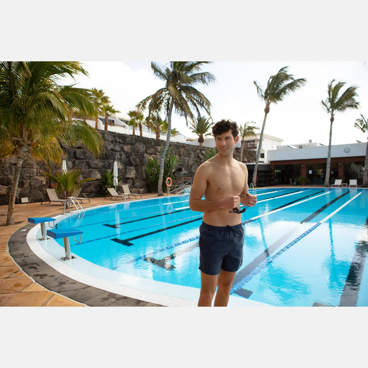 ZOGGS Men's Mosman Washed 15 inch Shorts - Navy