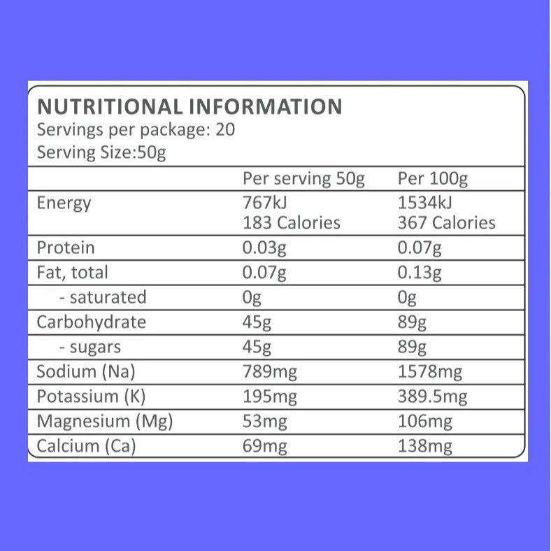 Trail Brew Energy + Electrolyte Drink | 1kg Bag | Neutral