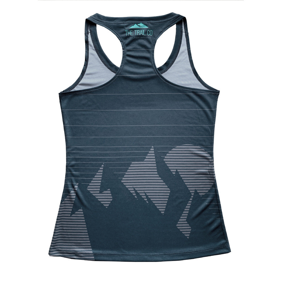 The Trail Co. Run Singlet | Mountain Shadow | Womens
