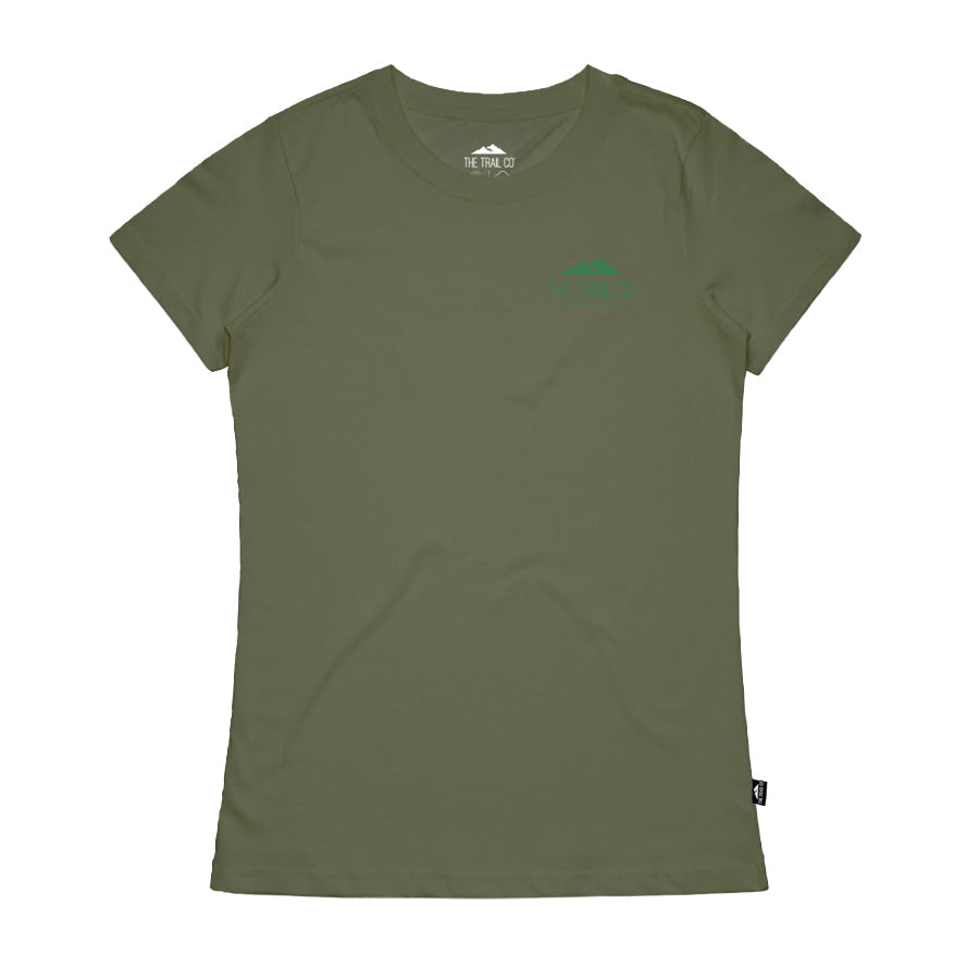 The Trail Co. Casual Tee | Green FKT | Womens
