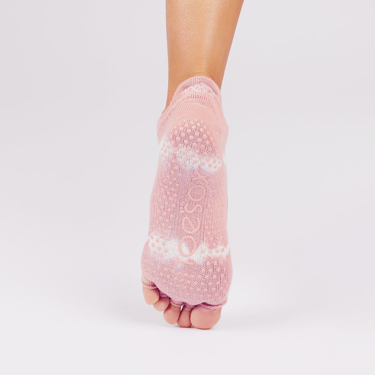 TOESOX Half Toe Bellarina - Petal Tie Dye Stripe