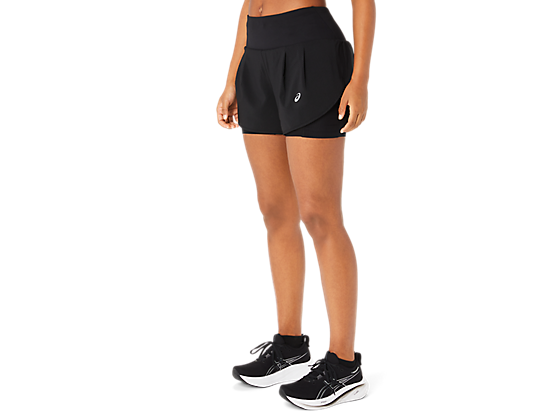 Women's Asics Road 2-N-1 3.5" Short