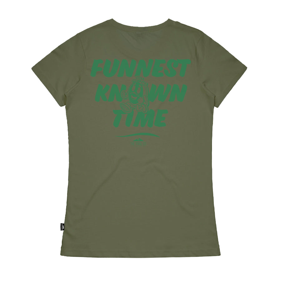 The Trail Co. Casual Tee | Green FKT | Womens