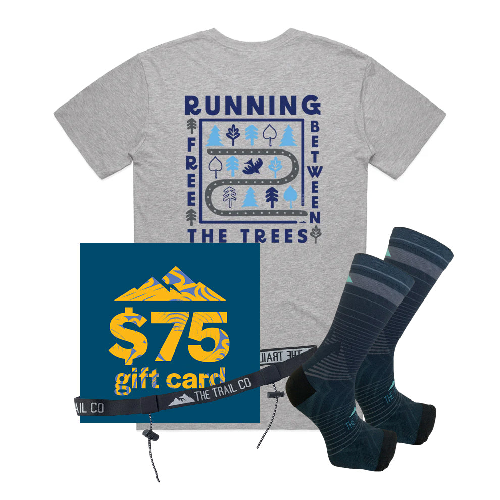 Trail Runner Gift Box Bundle | Grey Running Free | Men's