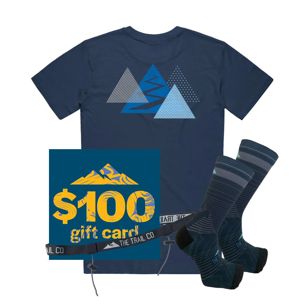 Trail Runner Gift Box Bundle | Navy Hills | Men's