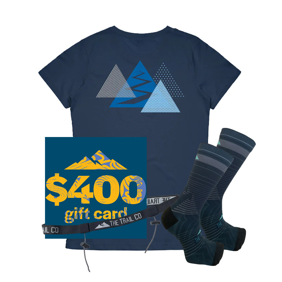Trail Runner Gift Box Bundle | Navy Hills | Women's