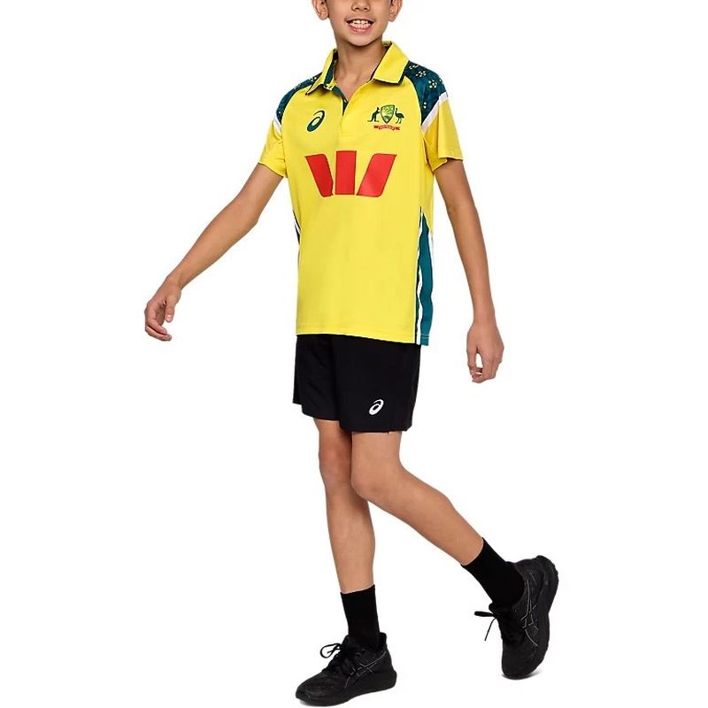 ASICS Cricket Australia Youth Replica ODI Cricket Shirt