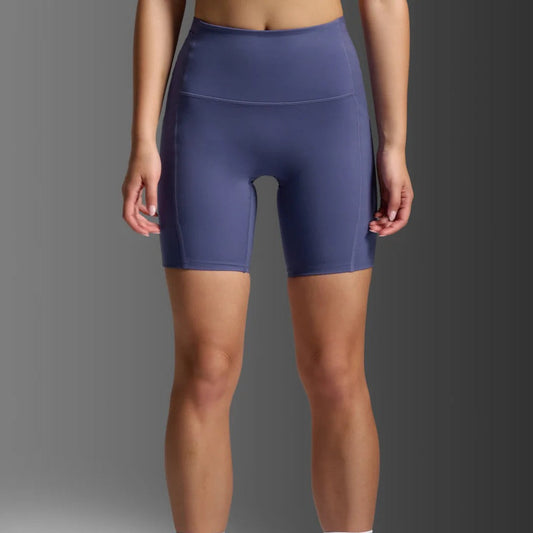 2XU Form Stash Hi-Rise Compression Short | Future Dusk | Womens