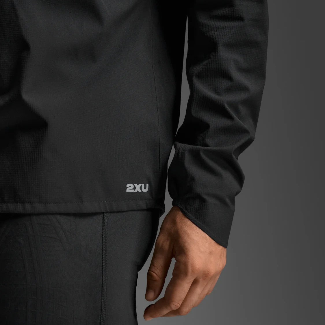 2XU Ignition Shield Jacket | Black / Silver Reflective | Mens