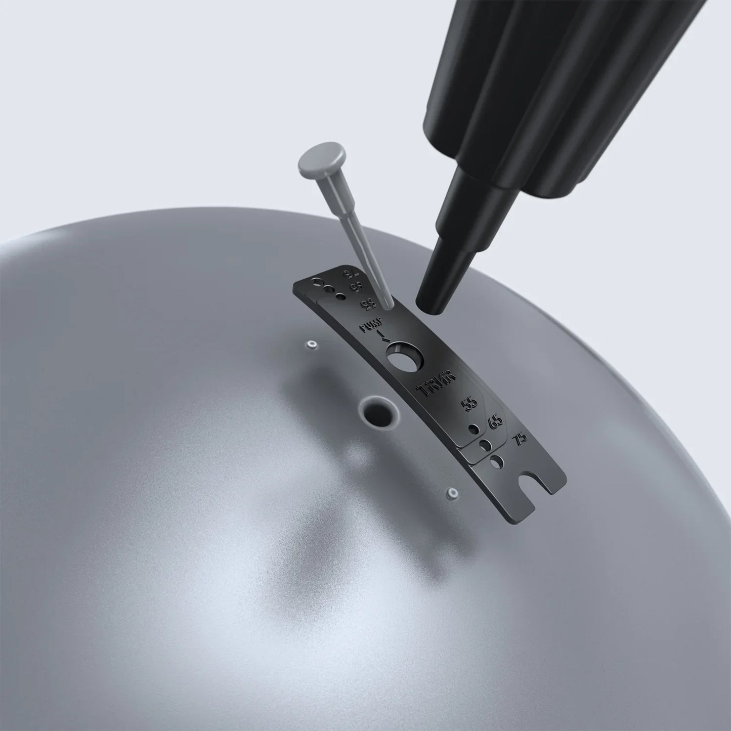 TRNR Gym Ball 65cm - Silver