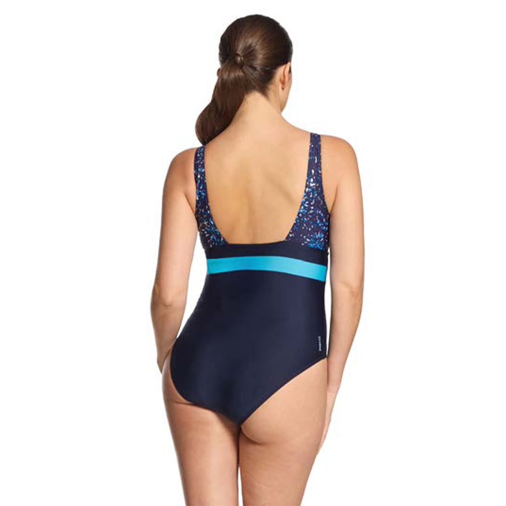 ZOGGS Women's Square Back - Boronia Print