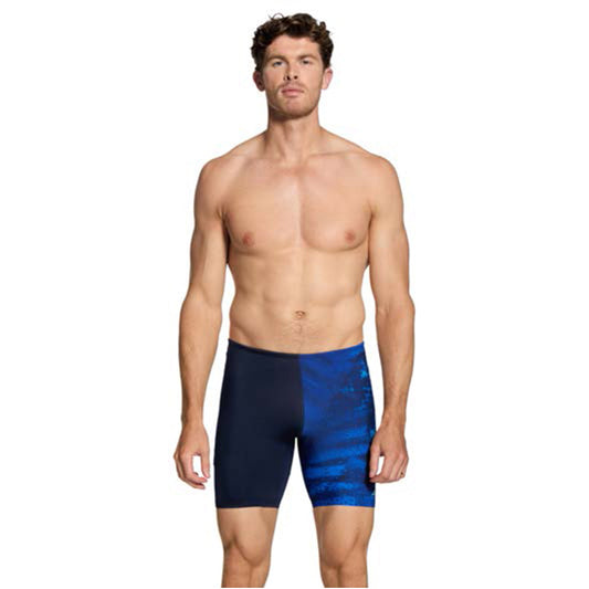 ZOGGS Men's Mid Jammer - Deep Blue Print