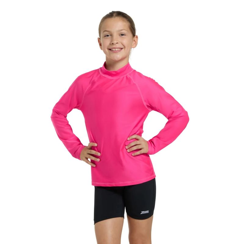 ZOGGS Girls Bells Long Sleeve Sun Top