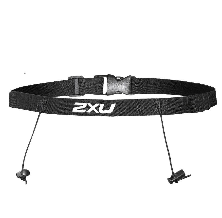 2XU Nutrition Race Belt | Black / Black