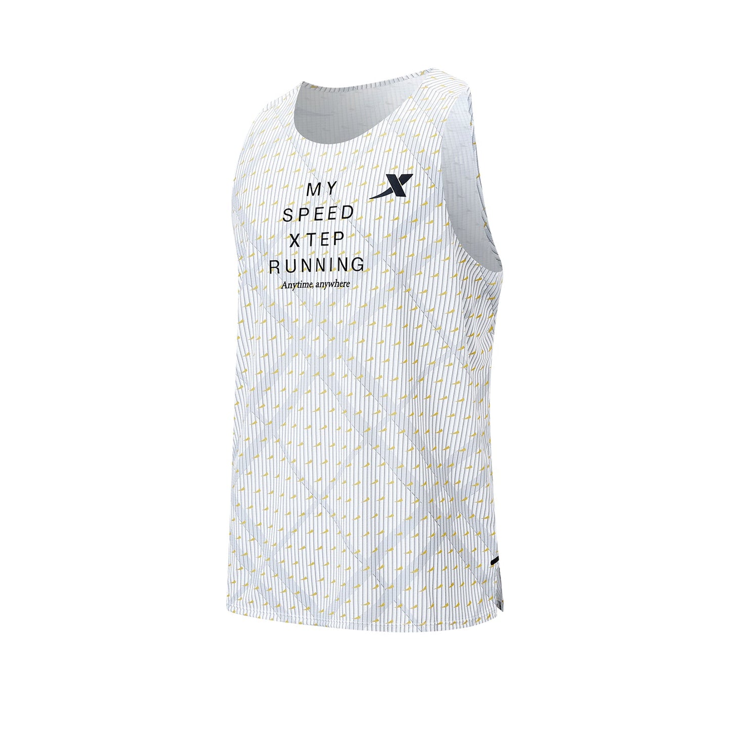 Xtep Unisex's Vest - Pearl White