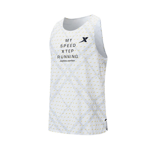 Xtep Unisex's Vest - Pearl White