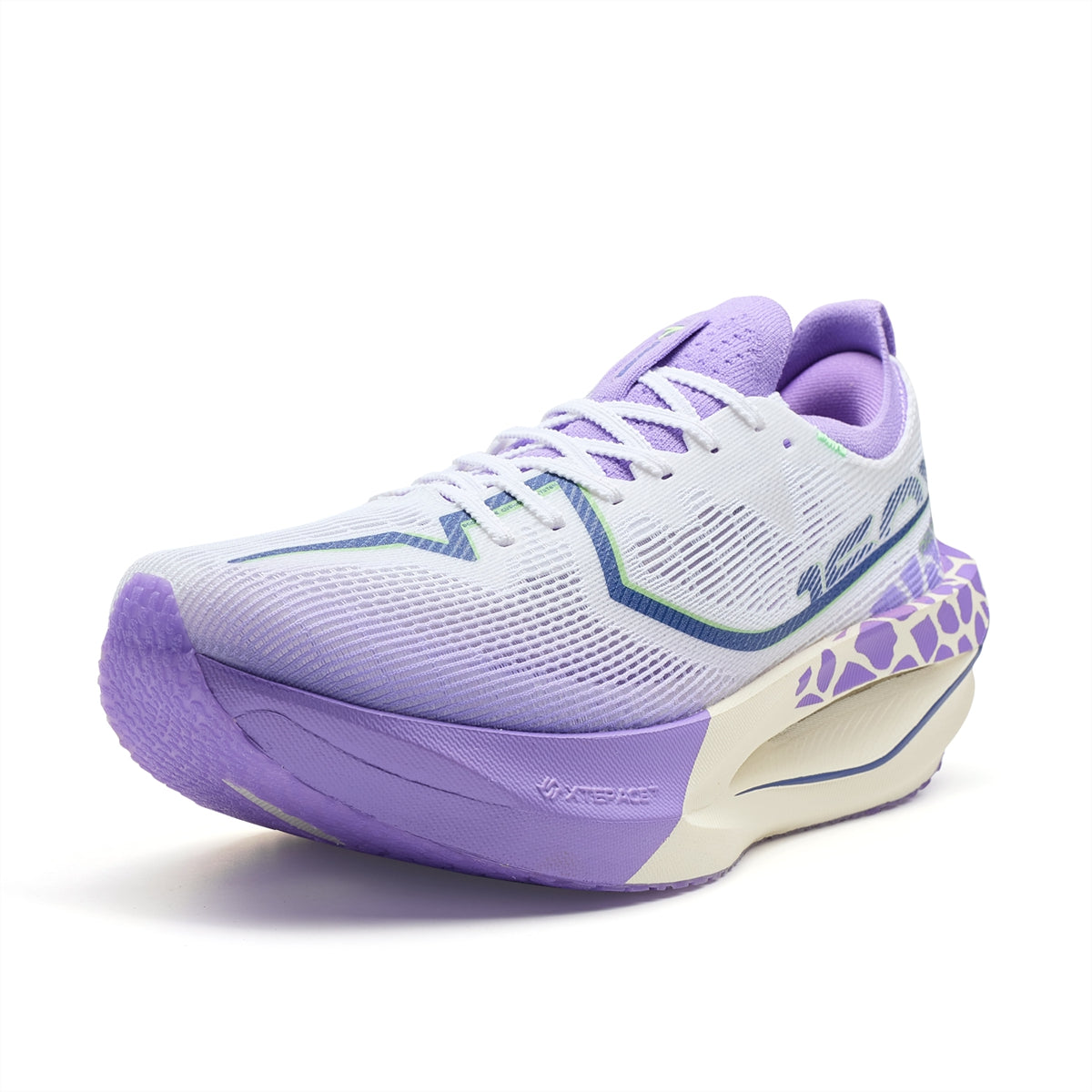 Xtep Women's 160X 7.0 PRO - Classic White/Secret Purple