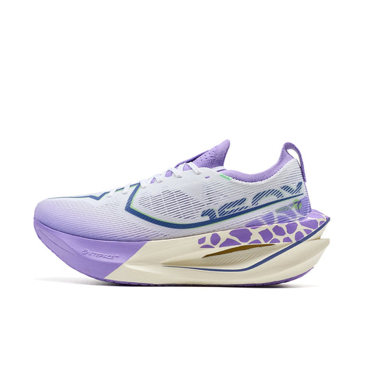 Xtep Women's 160X 7.0 PRO - Classic White/Secret Purple