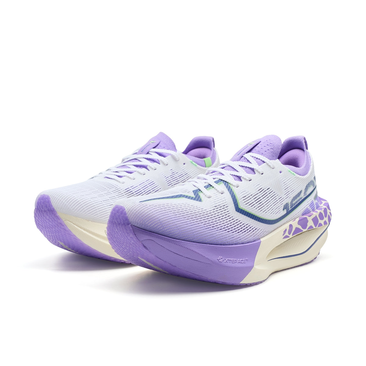 Xtep Women's 160X 7.0 PRO - Classic White/Secret Purple