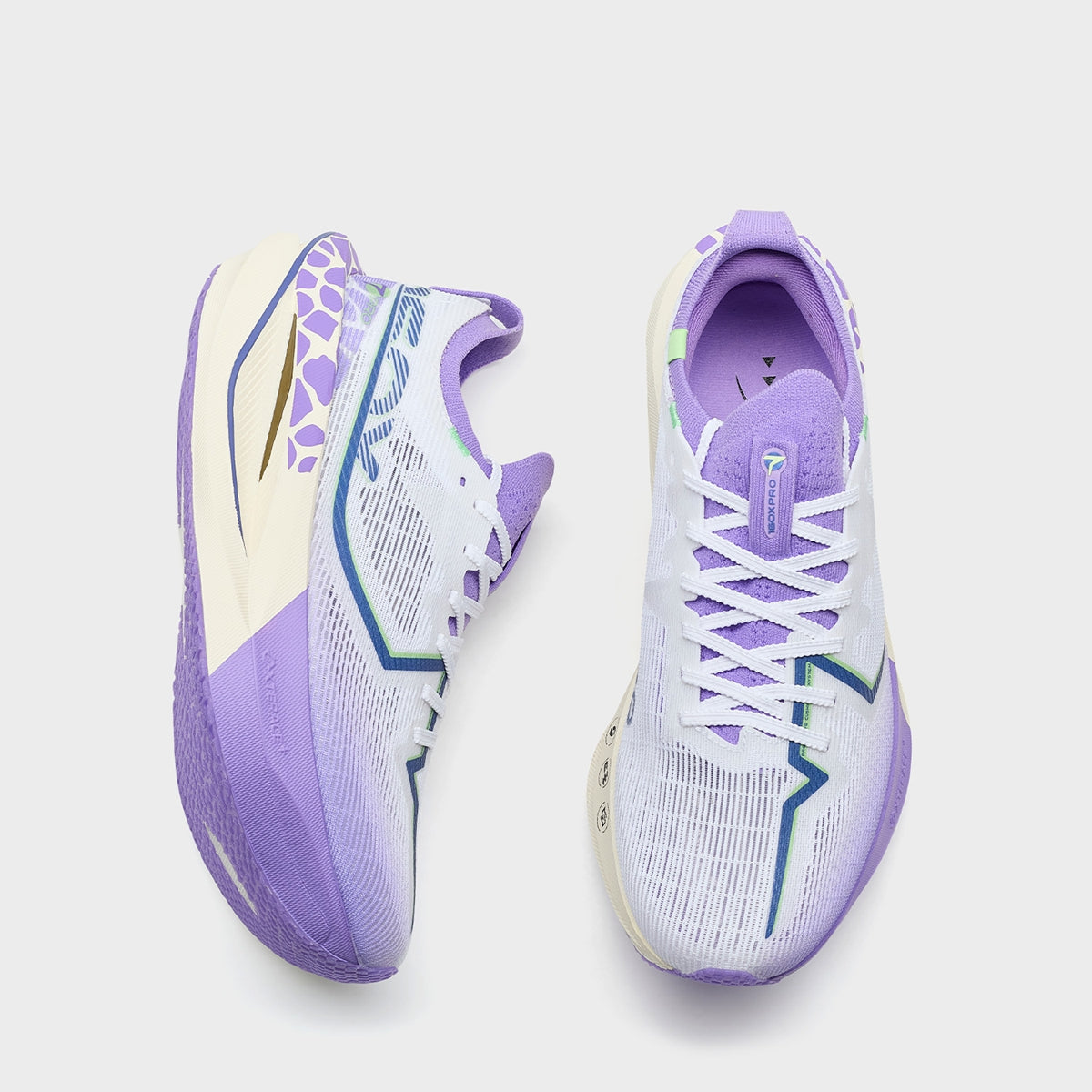 Xtep Women's 160X 7.0 PRO - Classic White/Secret Purple