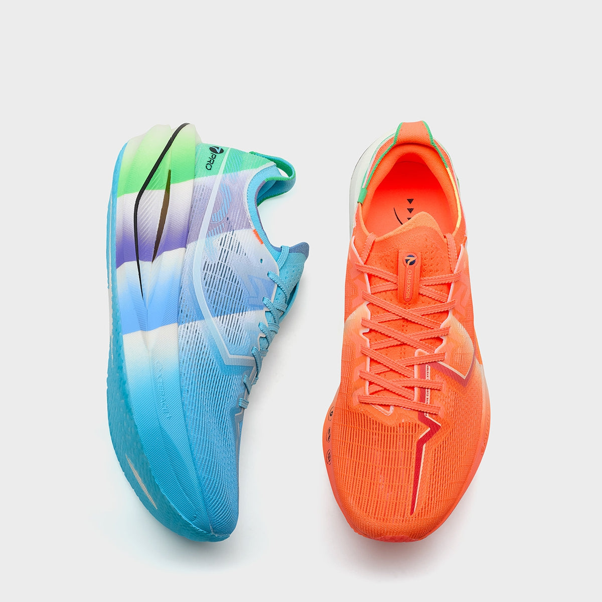 Xtep Men's 160X 7.0 PRO - Laser Red/Green