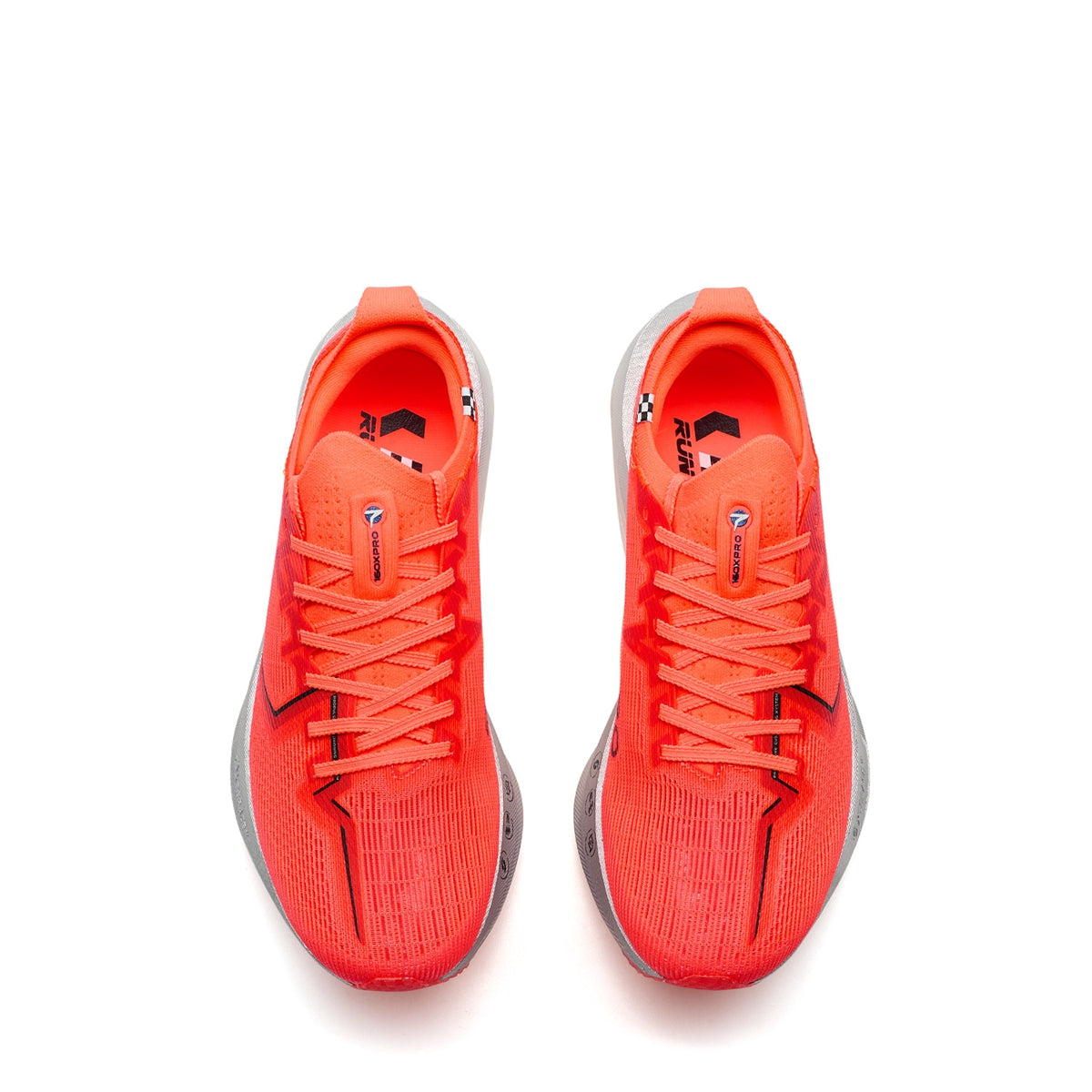 Xtep Men's 160X 7.0 PRO - Super Orange/Black