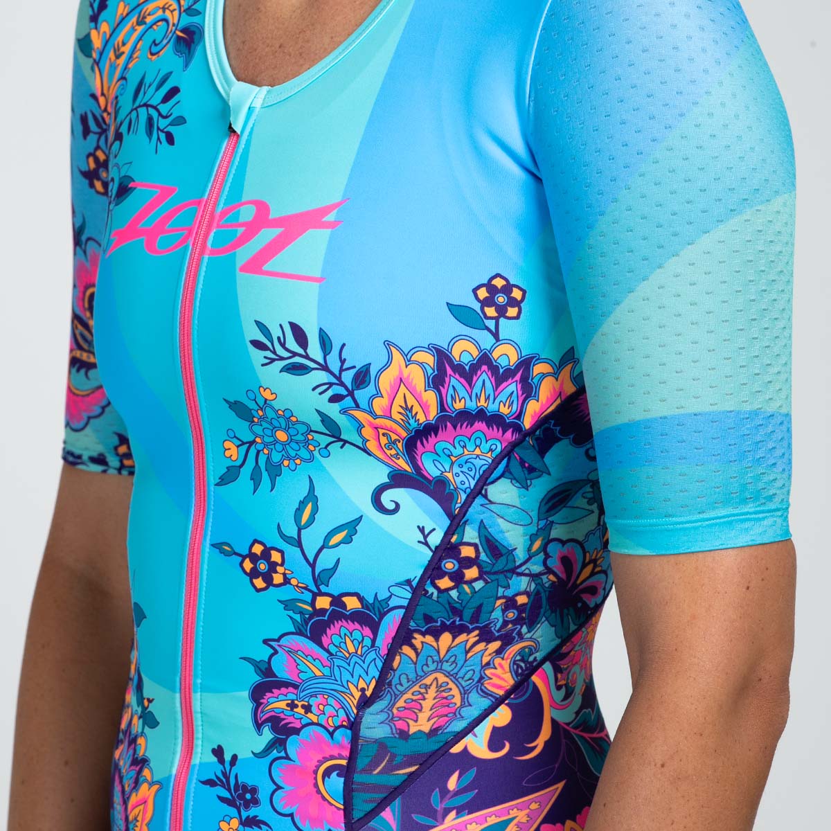 ZOOT Women's Tri Aero FZ Racesuit - Utopia