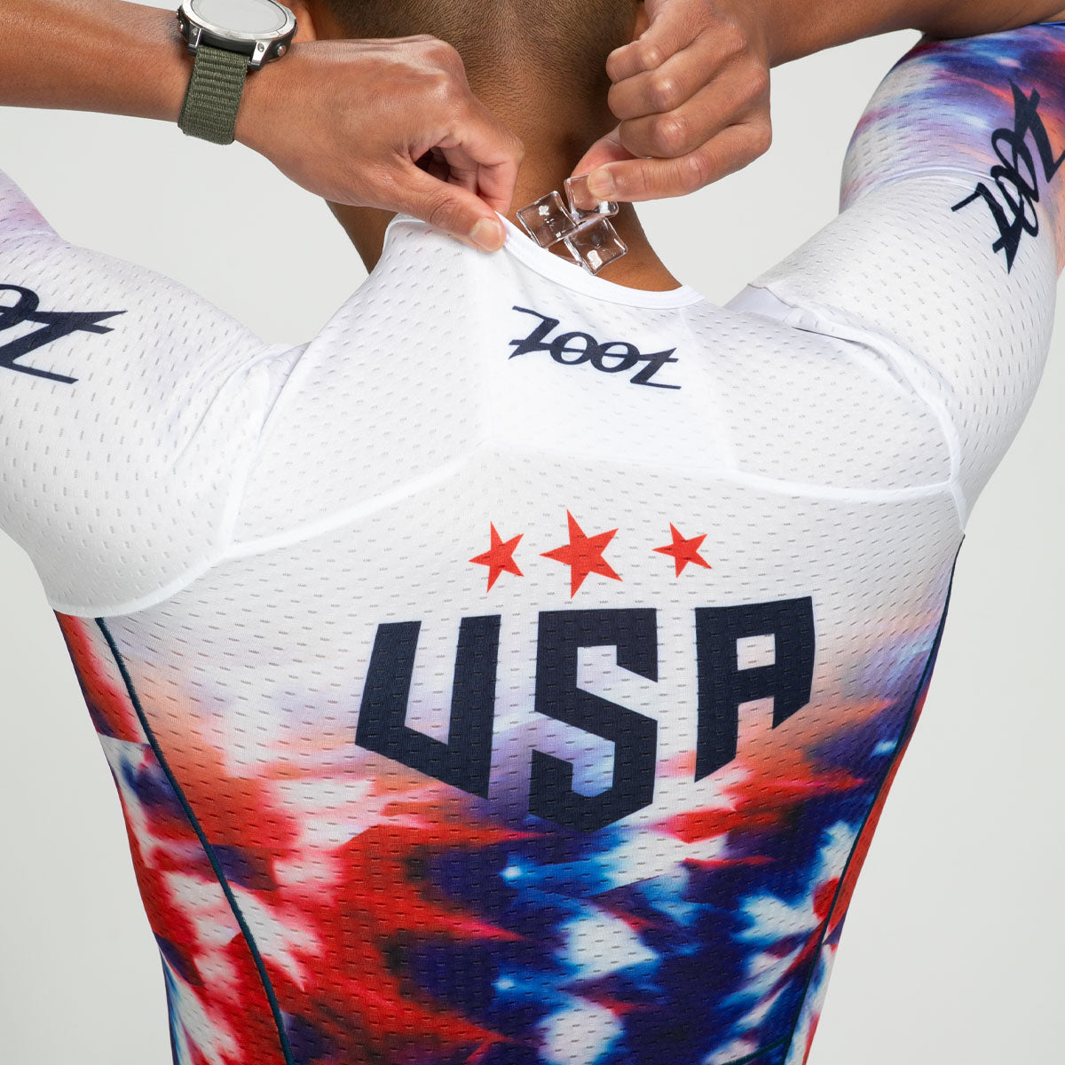 ZOOT Men's Tri Aero FZ Racesuit - Freedom