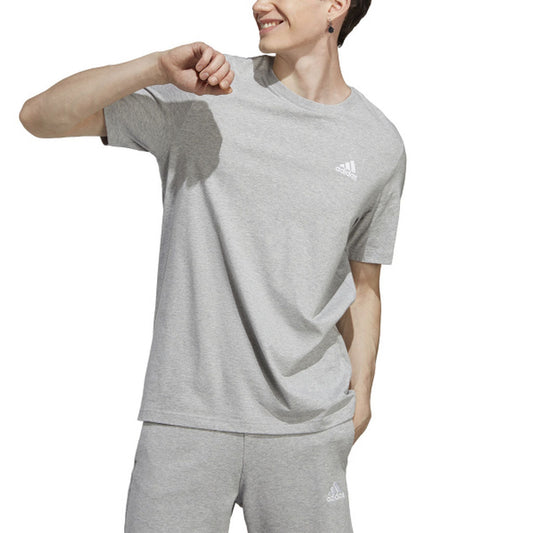 Adidas Mens Essentials Small Logo Tee