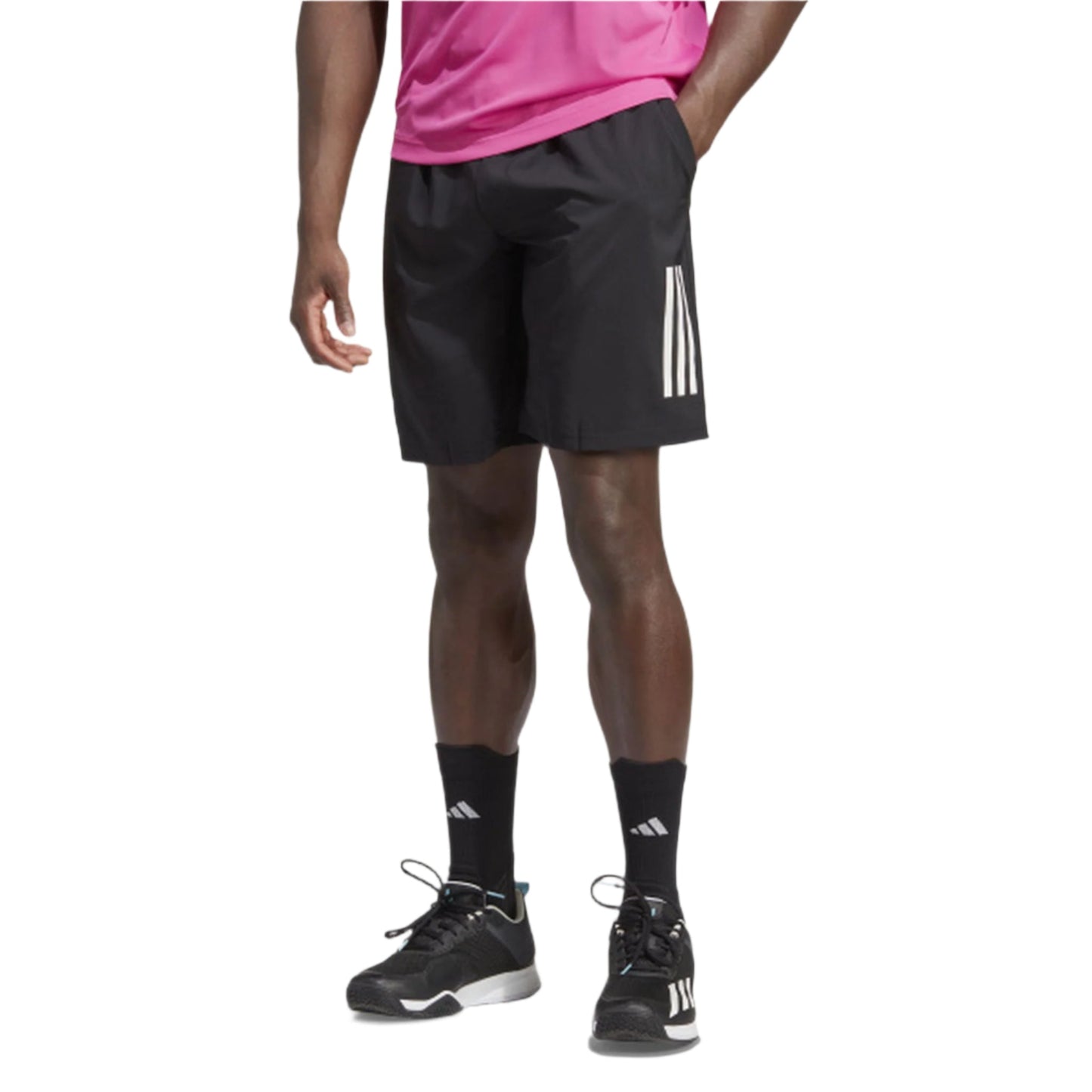 Adidas Mens Club Tennis 3-Stripes Shorts