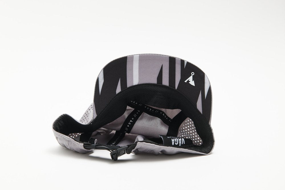 VAGA Feather Racing Cap - Aluminum Grey/Black