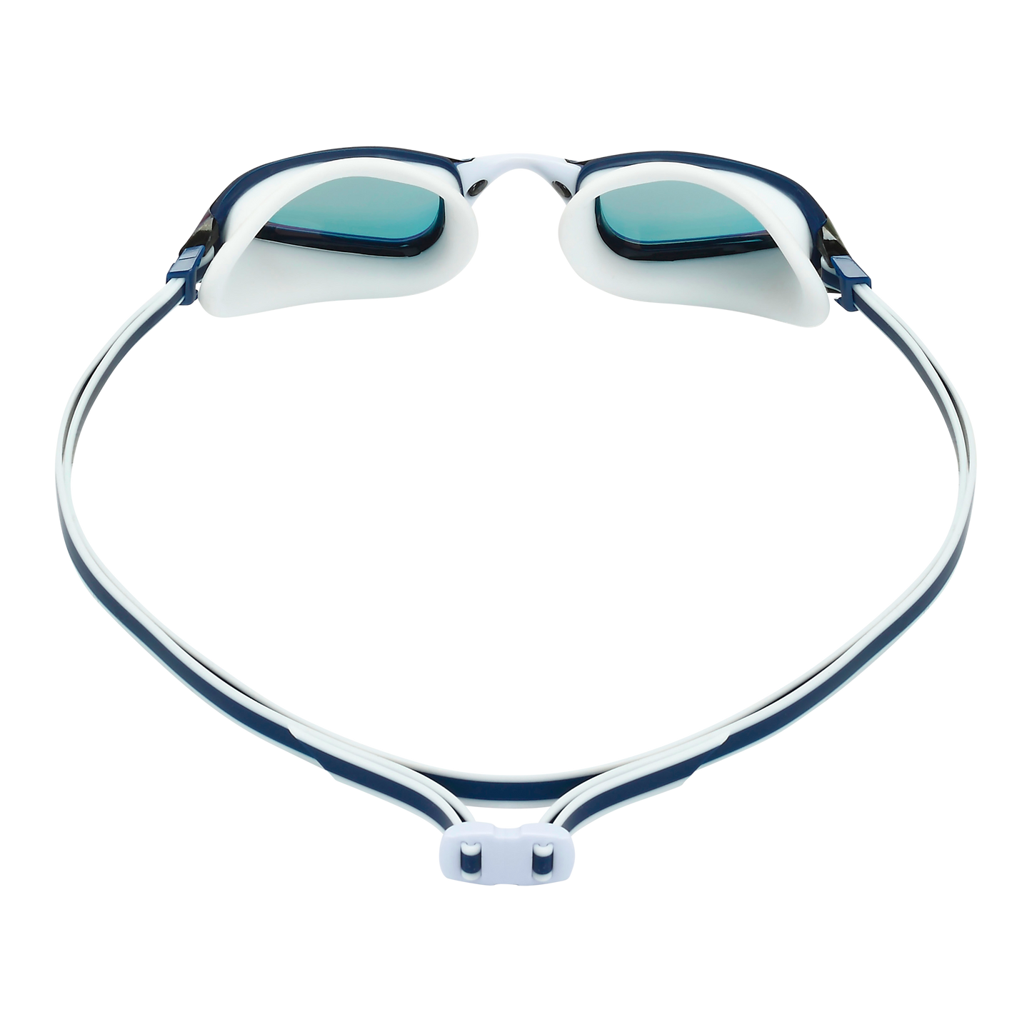 Aqua Sphere Fastlane.A1 - Navy Blue/Red - Red Titanium Mirrored